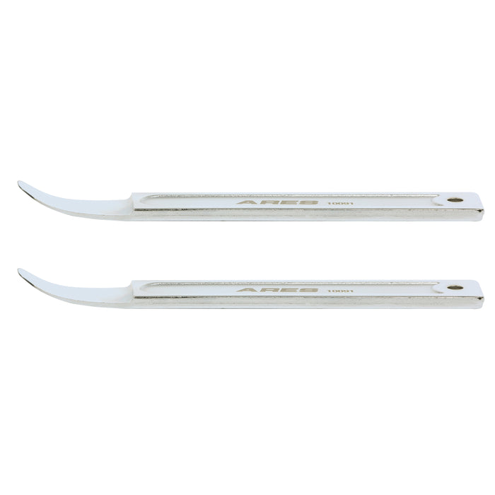 ARES 10092 - 2-Piece Compact Panel / Trim Wedge Metal Prybar Tool Set