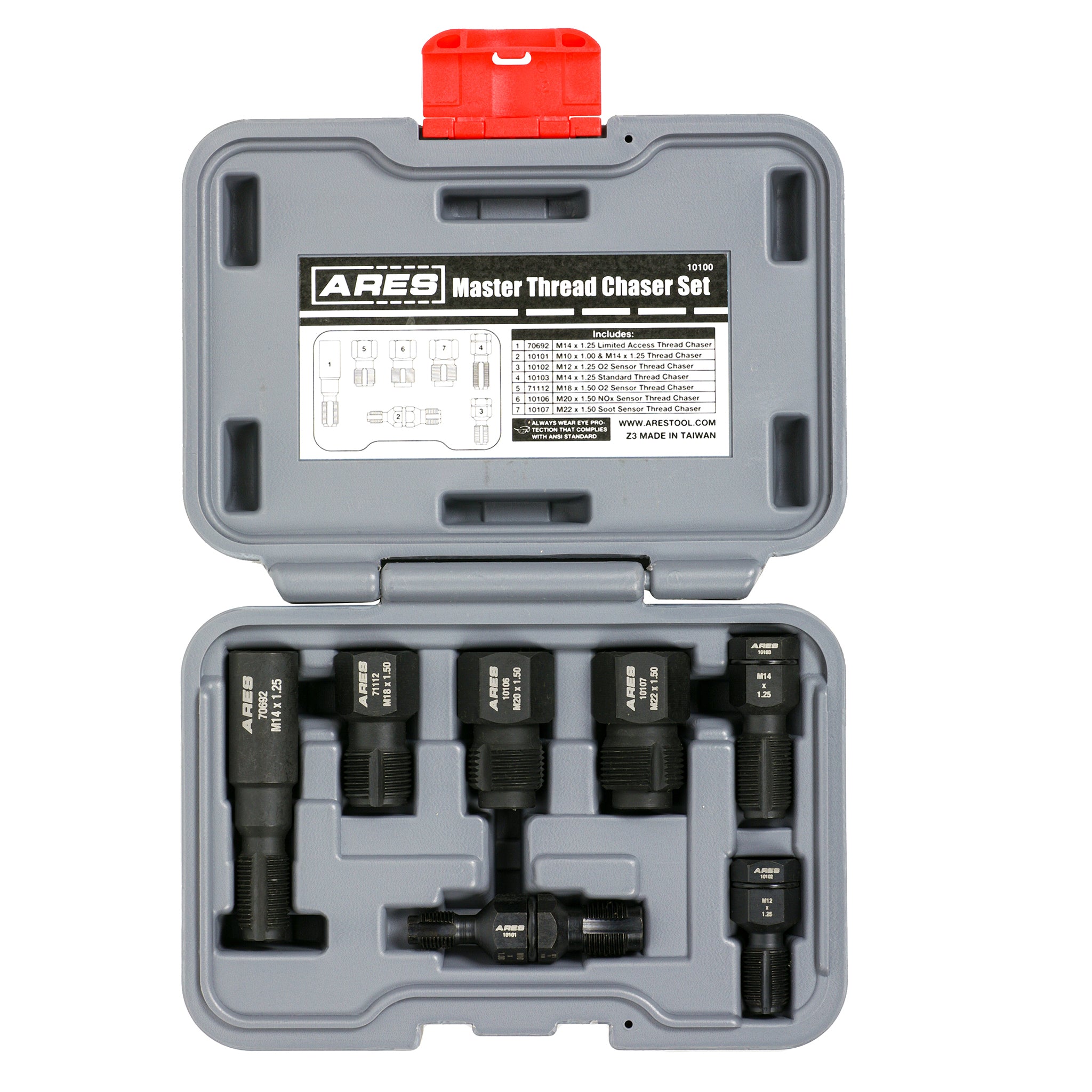 7-Piece Master Thread Chaser Set – ARES Tool, MJD Industries, LLC