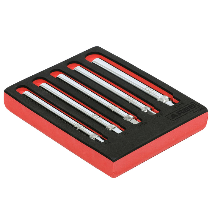 ARES 11026 - Juego de 5 vasos extra profundos para bujías