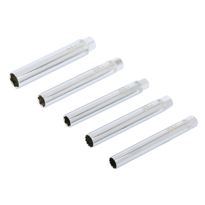 ARES 11026 - Juego de 5 vasos extra profundos para bujías