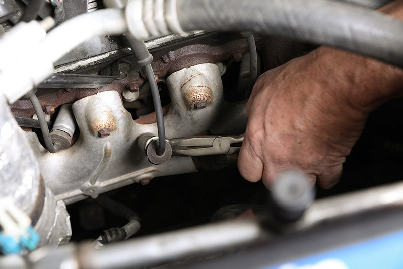 Offset Spark Plug Boot Removal Pliers
