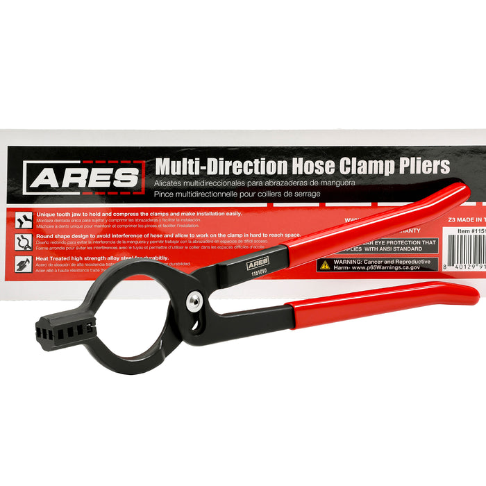 ARES 1151010 - Multi-Direction Hose Clamp Pliers