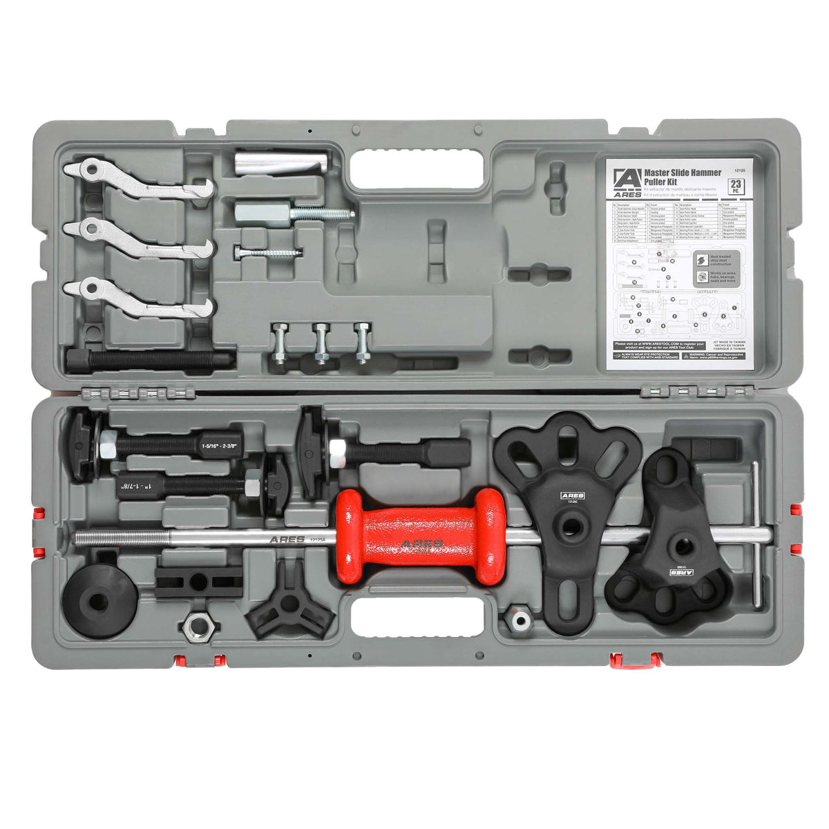 ARES 12125 Master Slide Hammer Puller Set