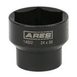 2-in-1 Fuel Filter 24mm x 36mm Flip Socket