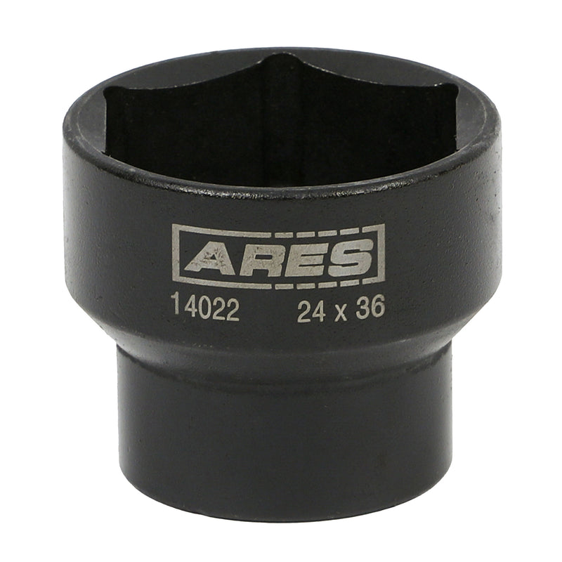 2-in-1 Fuel Filter 24mm x 36mm Flip Socket
