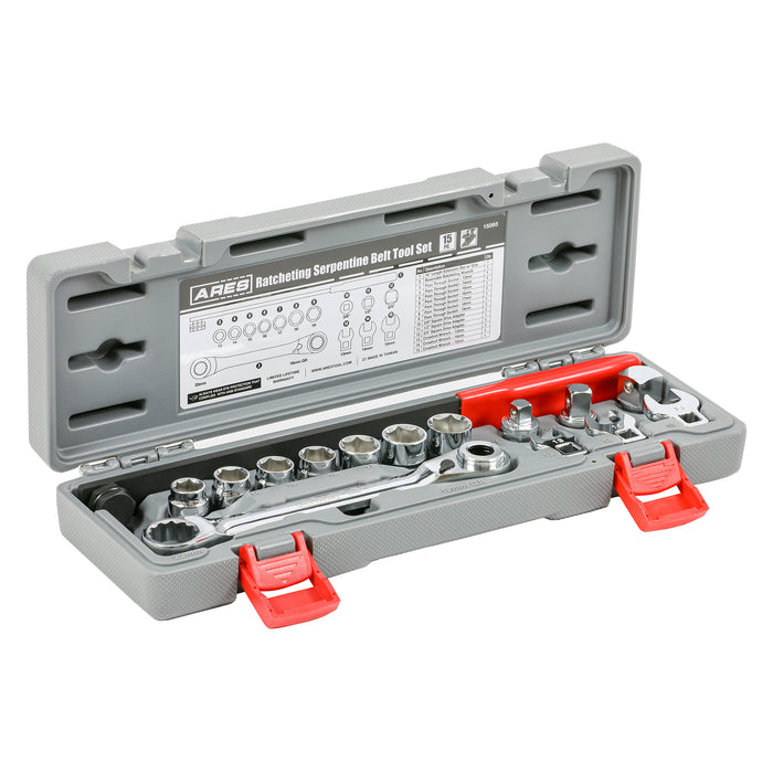 Ratcheting Serpentine Belt Tool Set