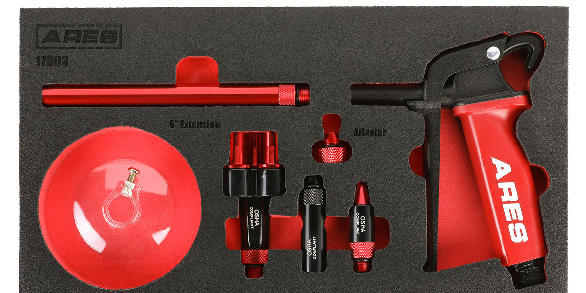 ARES 17003 - High Flow Air Blow Gun Master Set — ARES Tool, MJD