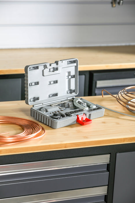 ARES 18019 - Double Flaring Tool Set with Extra Adapters