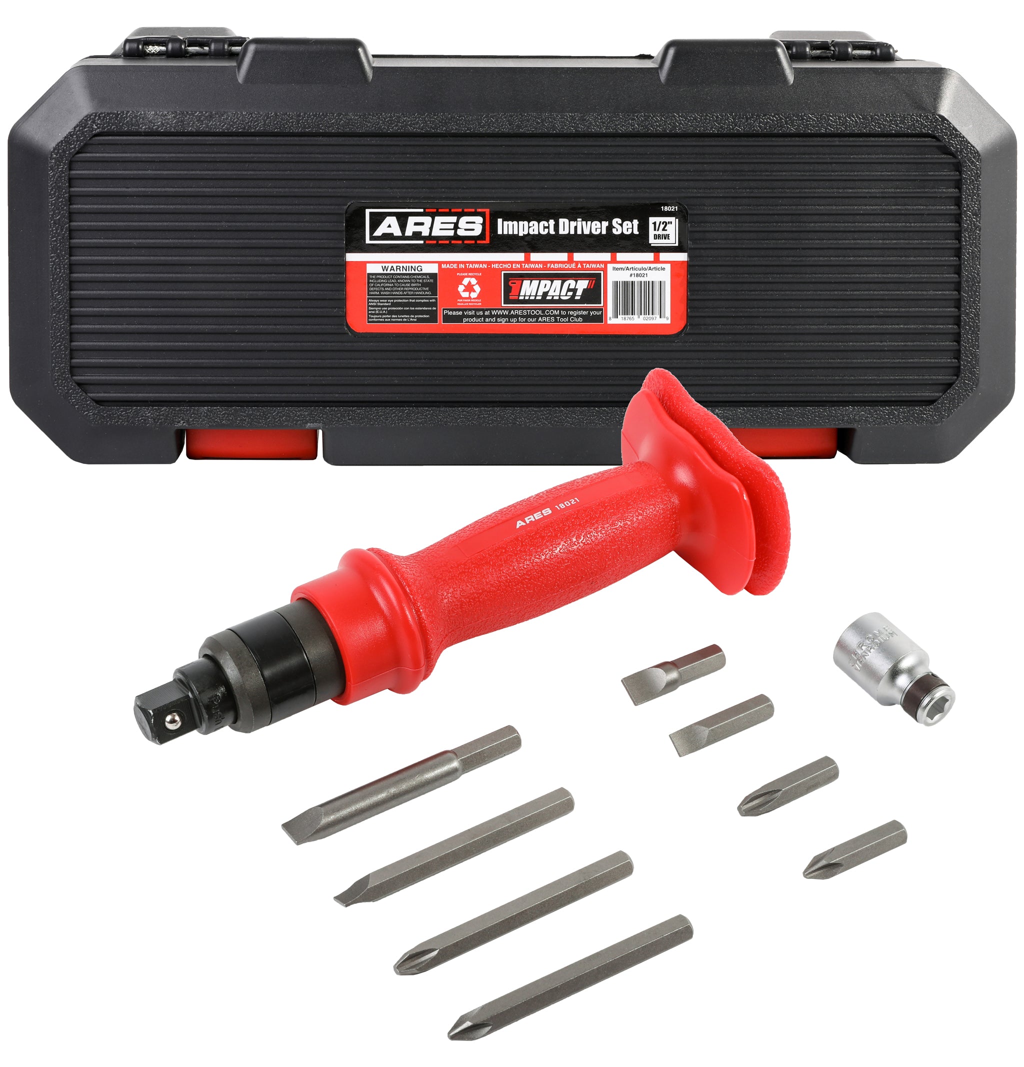 Manual reversible online impact driver