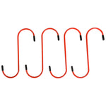 4-Piece Red Brake Caliper Hanger Set
