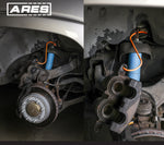 4-Piece Orange Brake Caliper Hanger Set