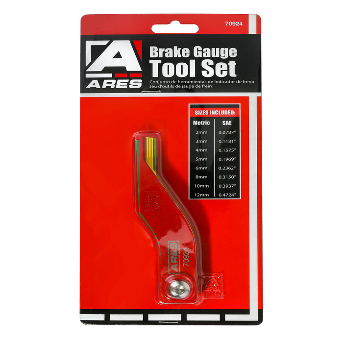 8-Piece Metal Brake Gauge Tool Set