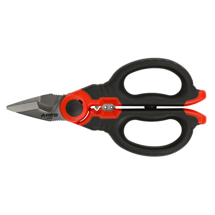 6-Inch Professional Electrician Shears with Sheath