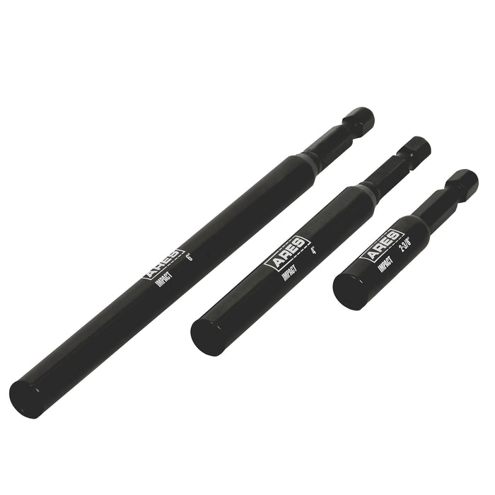 ARES 22030 - 3-Piece Magnetic Bit Holder Set