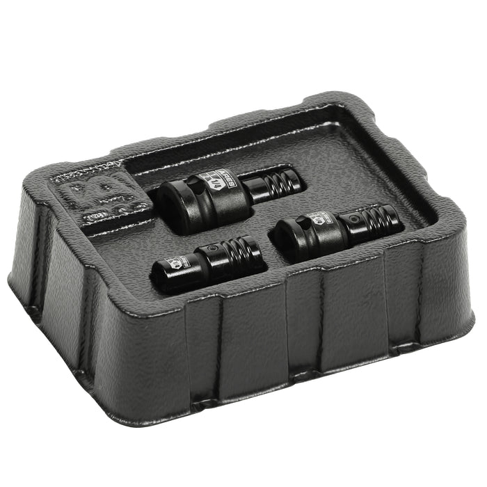 ARES 22035 - 3-Piece Impact Grade Quick Release Bit Holder Set