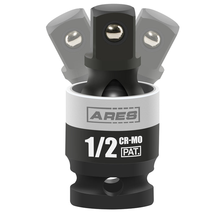 ARES 22036 - 3-Piece Slim Profile Impact Universal Joint Set