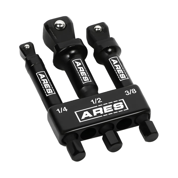 ARES 22046 - 3-Piece 3-Inch Impact Wobble Extension Set