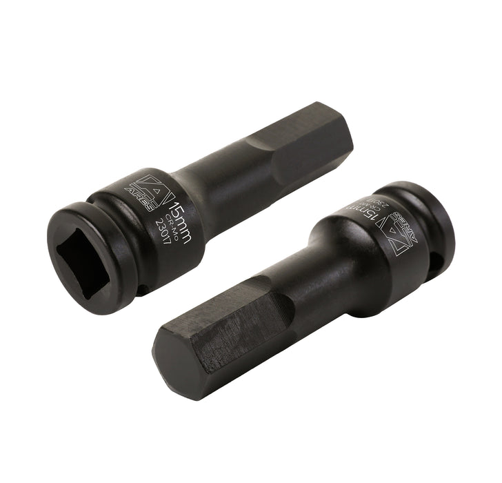 ARES 23000 - 20-Piece 1/2-Inch Drive Master Impact Hex Driver Set