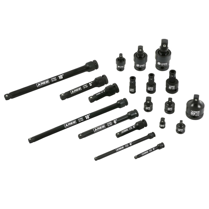 ARES 27071 - 19-Piece Impact Socket Accessories Set