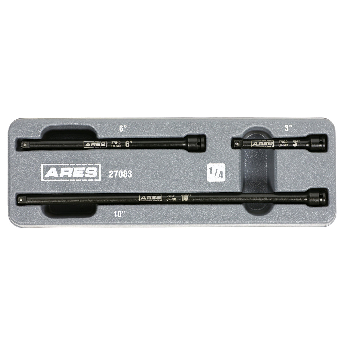 AR ESSNCE IN  3点セット ARES 27083 - 3-Piece 1/4-Inch Drive Impact Extension Set — ARES