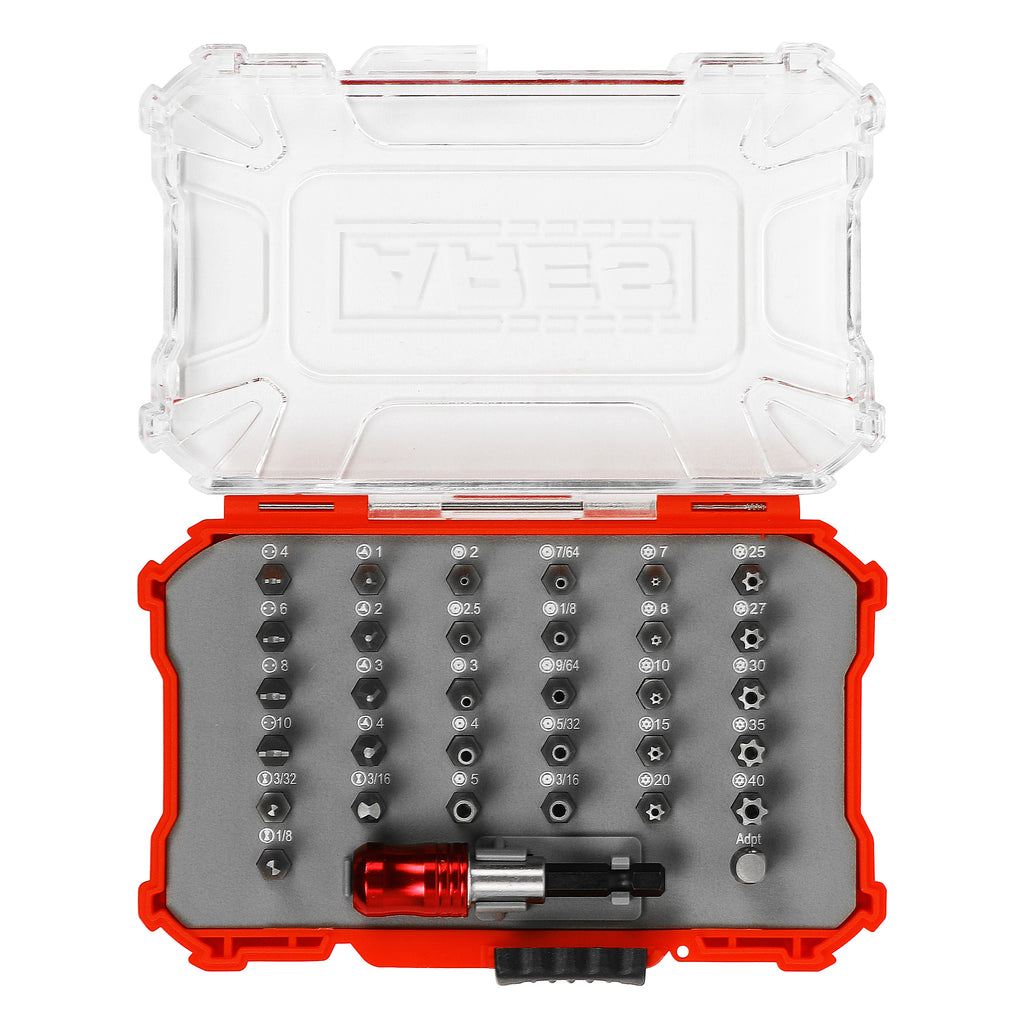 ARES 31016 - 33-Piece Security Bit Set with Quick Locking Bit