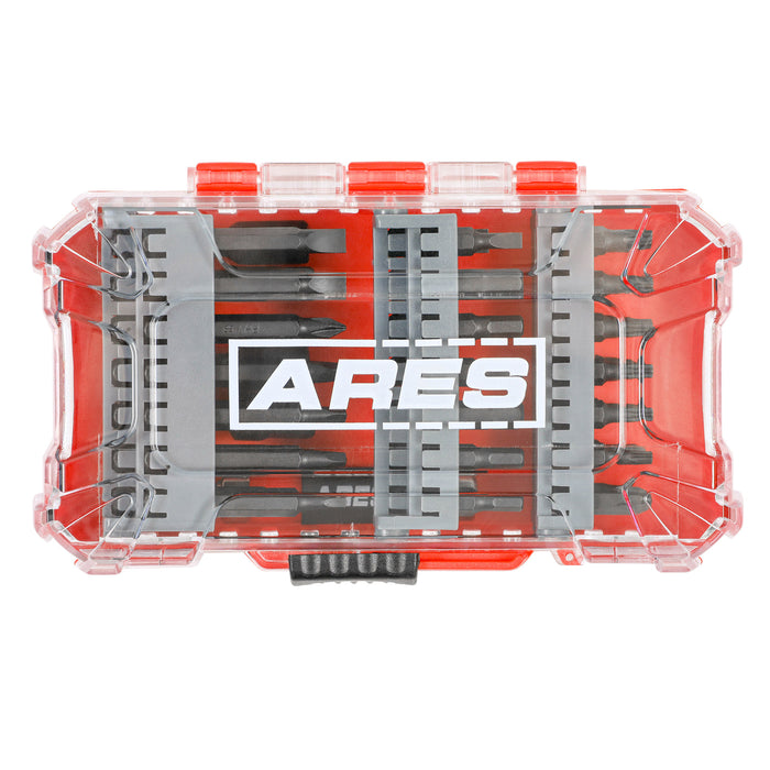 ARES 31019 - Juego de 49 puntas para destornillador de impacto