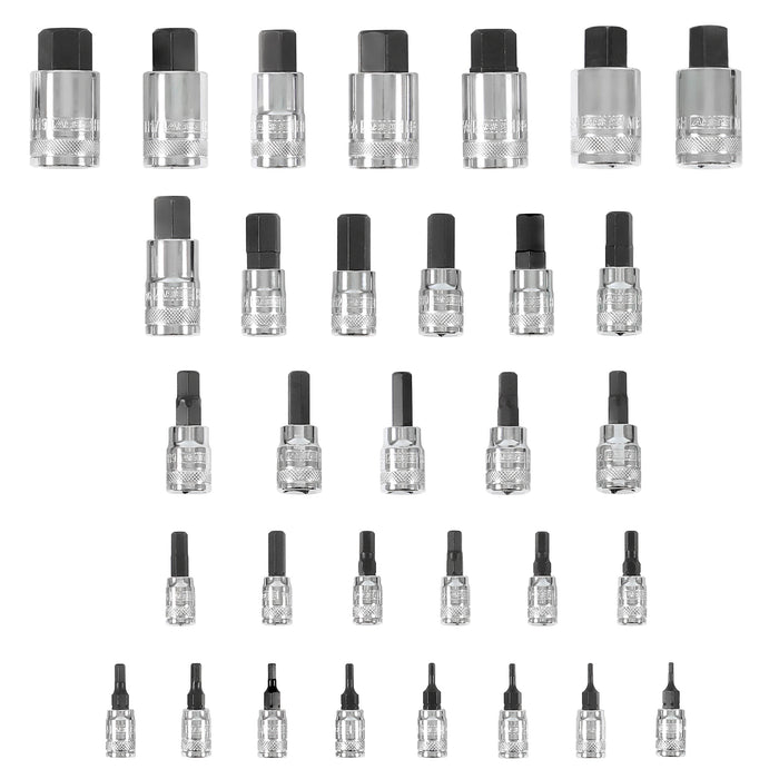 Master Socket 3 Allen Socket Set ATD Tools | 13783 | 32PC MASTER HEX BIT SOCKET SET ...