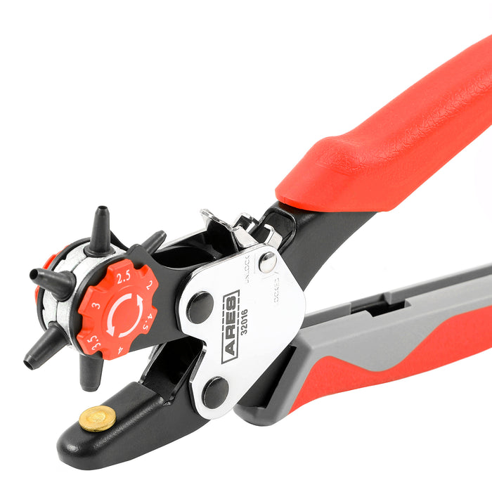 File Puncher Thread ARES 32016 – Precision Rotary Fabric & Leather Hole Puncher Heavy-Duty ...