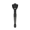 Black 1/4-Inch Drive 90-Tooth Mini Swivel Head Ratchet