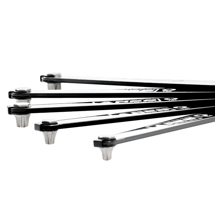 ARES 4211003 - 15-Piece Offset Screwdriver Set, Phillips Slotted Hex Torx