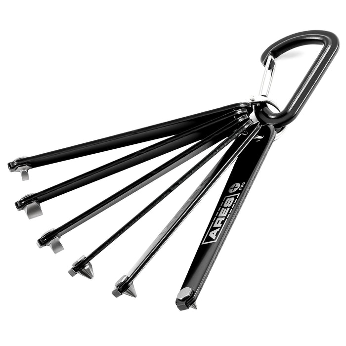 ARES 4211010 - 6-Piece Ultra Low Profile Offset Screwdriver Set