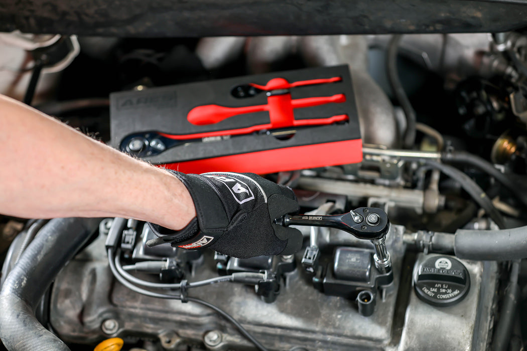 ARES 42143 - 3-Piece 90 Tooth Ratchet Set