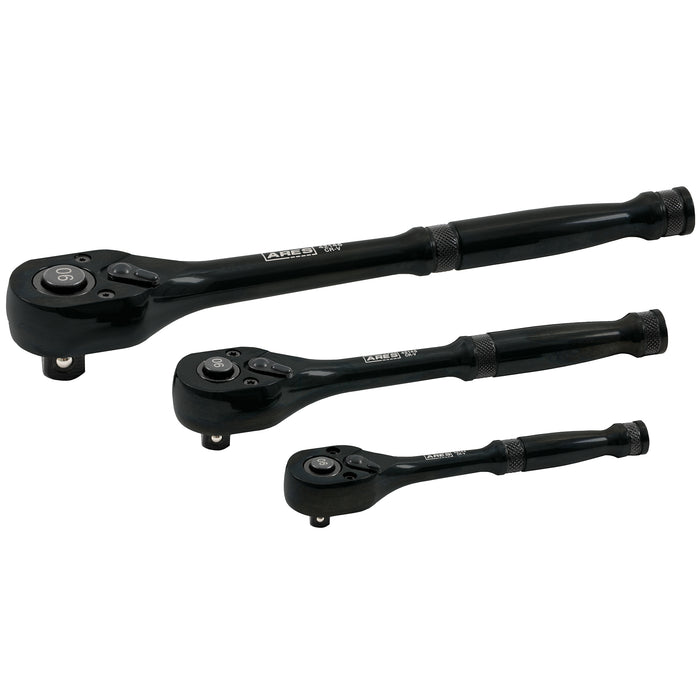 ARES 42143 - 3-Piece 90 Tooth Ratchet Set