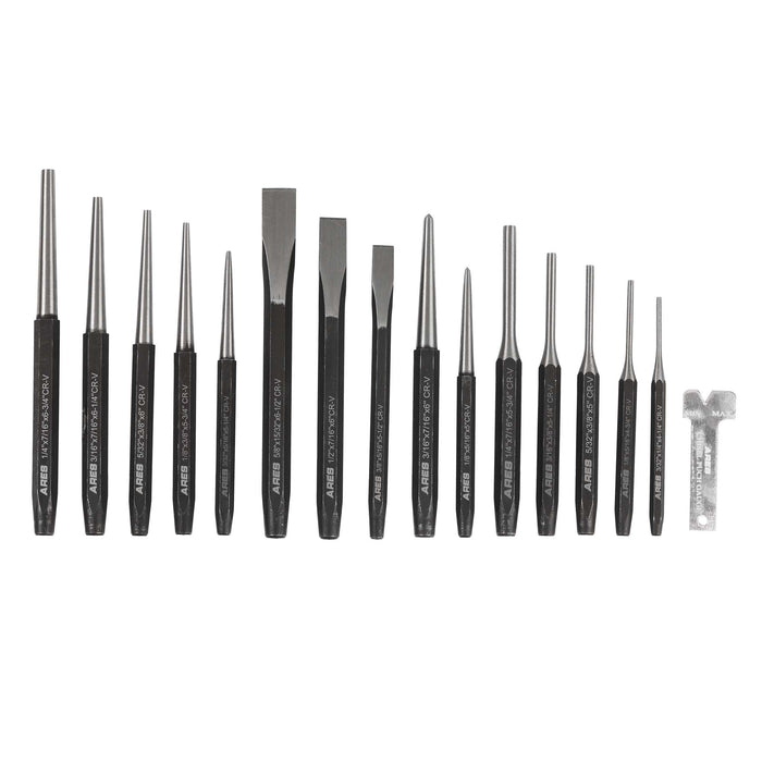 16-Piece Punch and Chisel Set