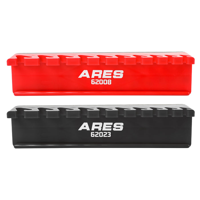 thumbnail image 2 of ALOANES 4-Pack Metal Wrench Organizer – Holds 52 SAE & Metric Wrenches, Wall/Drawer Mount 2 of 14