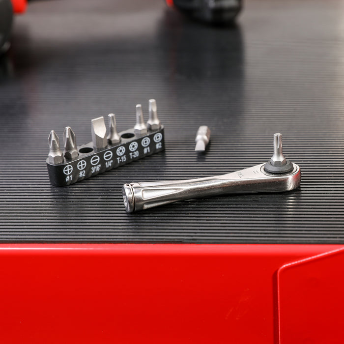 ARES 70040 - 1/4" Drive Torque Offset Micro Bit Driver