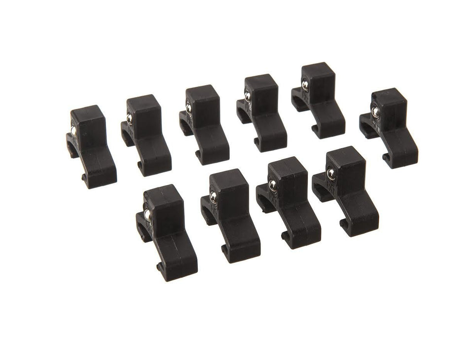 ARES 70082 - Juego de 10 piezas de pinzas para dados con impulsor de 3/8"