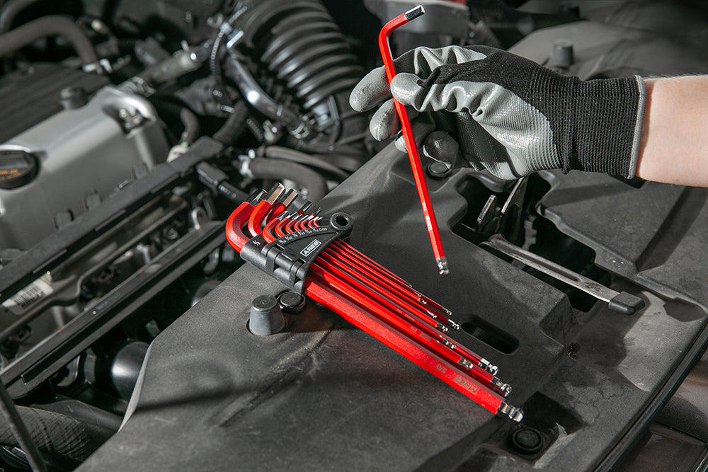 ARES 44035 - 35-Piece Long Arm Hex and Star Key Set