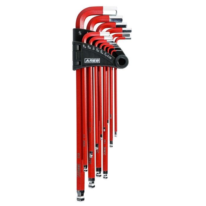 ARES 70164 - 13-Piece SAE Non-Slip Hex Key Set