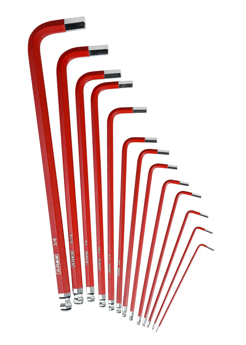 ARES 70164 - 13-Piece SAE Non-Slip Hex Key Set
