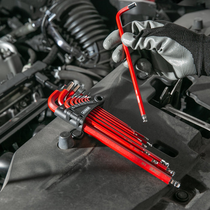 ARES 70164 - 13-Piece SAE Non-Slip Hex Key Set