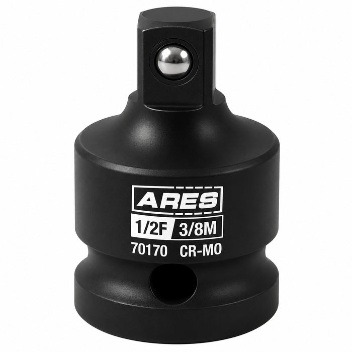 ARES 70170 - 1/2" F to 3/8" M Impact Socket Adapter
