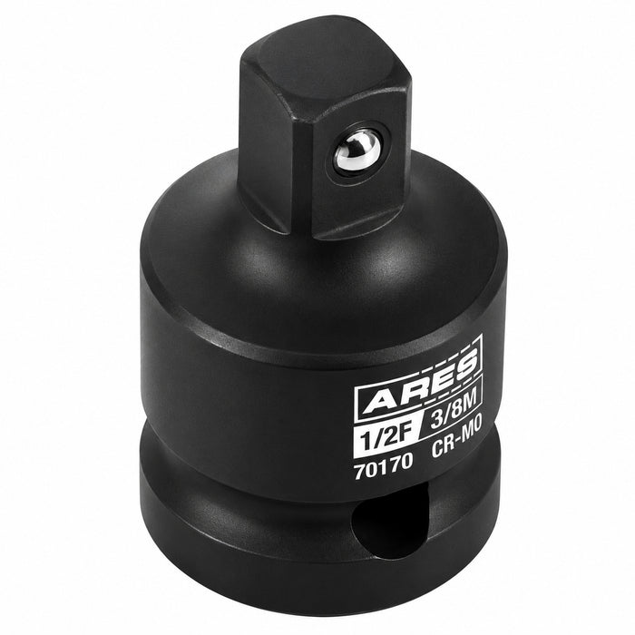 ARES 70170 - 1/2" F to 3/8" M Impact Socket Adapter