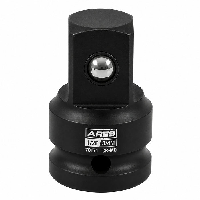 ARES 70171 - 1/2" F To 3/4" M Impact Socket Adapter