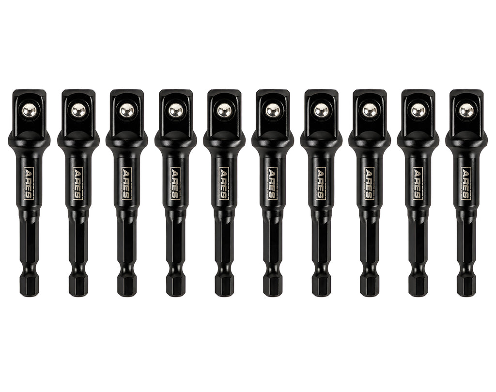 ARES 70390 - 10-Piece 1/2-Inch Drive 3-Inch Impact Grade Socket