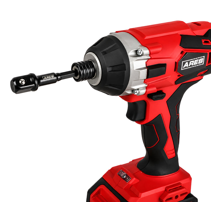 ARES 70390 - Juego de adaptadores de dados de impacto de 3 pulgadas y 1/2 pulgada de diámetro, 10 piezas
