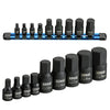 9-Piece Metric Impact Hex Driver Set