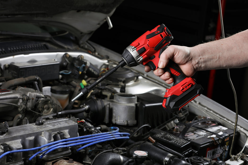 ARES 4221002 - 14-Piece SAE and Metric Magnetic Impact Nut Driver Bit Set