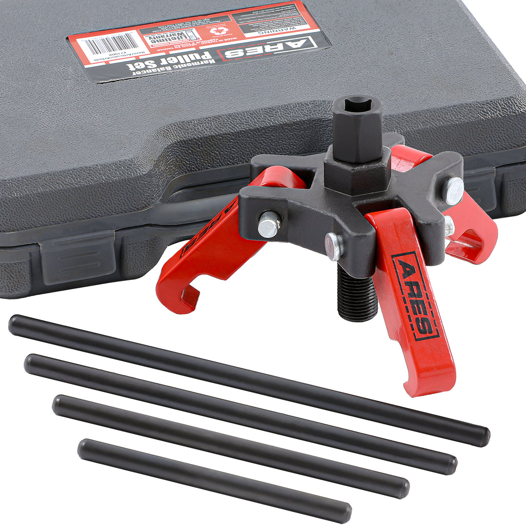 ARES 71002 - Harmonic Balancer Puller Set - Remove Damper Pulleys In