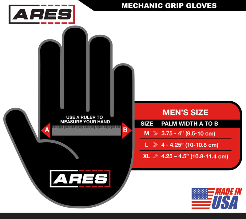 Medium Mechanic Grip Gloves